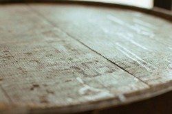 Rustic Whiskey Barrel