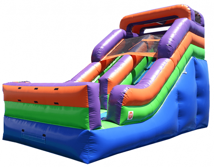 16' Foot Inflatable Slide Rental (Dry)