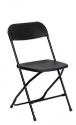 Black Folding Chairs